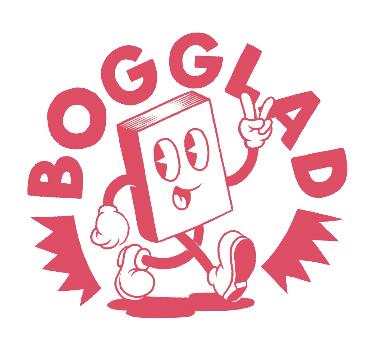 Logo BOGGLAD, Slots- og Kulturstyrelsen