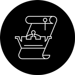 Logo for enevælde og oplysningstid