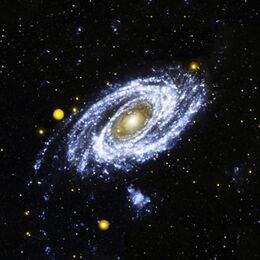 Billede af en galakse