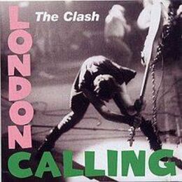 Coveret til albummet London Calling af The Clash