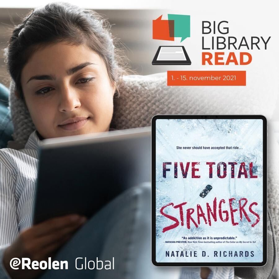 Læs "Five Total Strangers" med Big Library Read