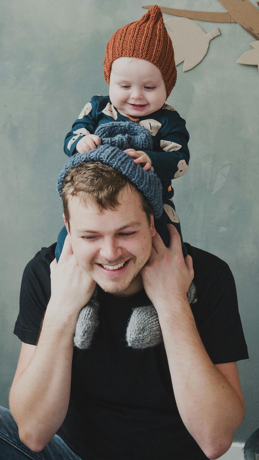 Far med søn Foto: Pexels