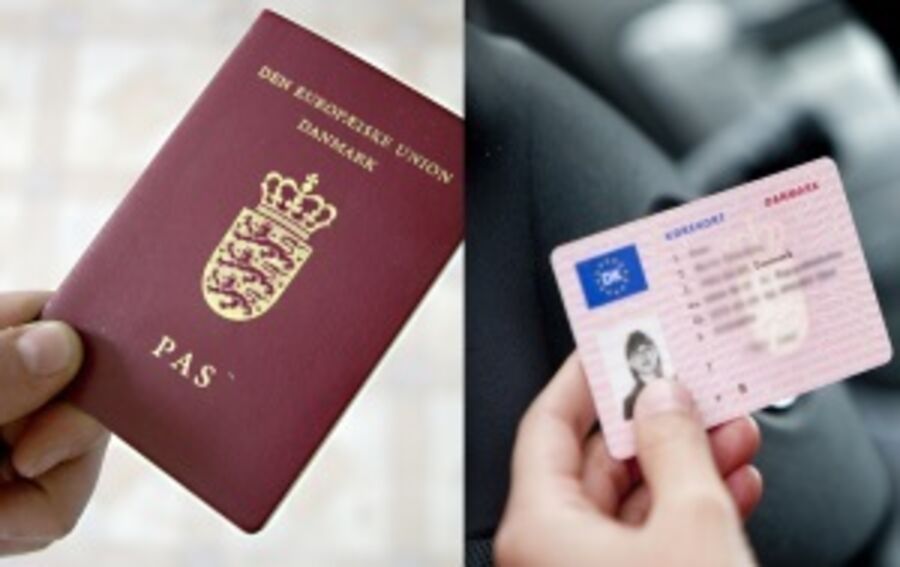 Tryk for at ansøge om og bestille tid til pas og kørekort