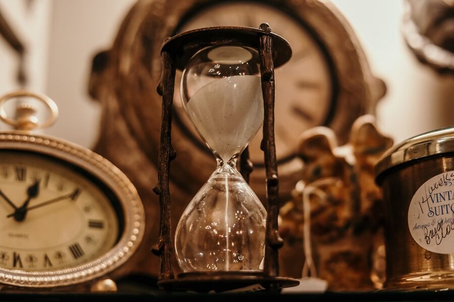 Timeglas Foto: Jordan Benton, Pexels