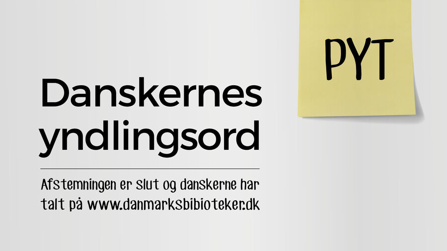 Banner for vinder af Danskernes Yndlingsord