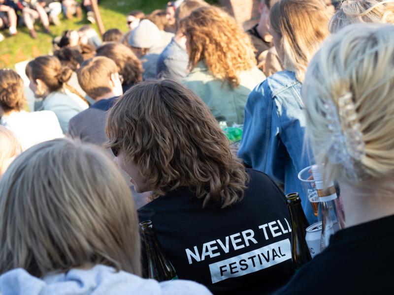 Foto fra Næver Tell Festival 2024. Fotokreditering: Lea, Næstved Bibliotek og Borgerservice.