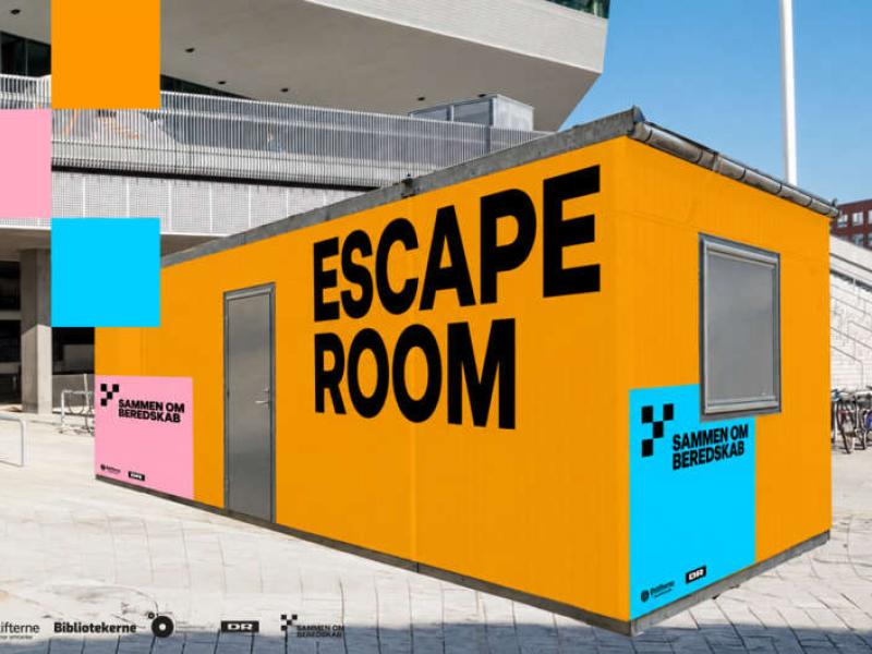 Escape room. Fotokreditering: Danmarks Radio.