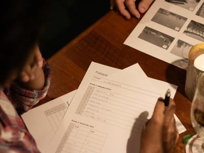 Pubquiz på Underhuset. Fotokreditering: Petersen, Næstved Bibliotek og Borgerservice.