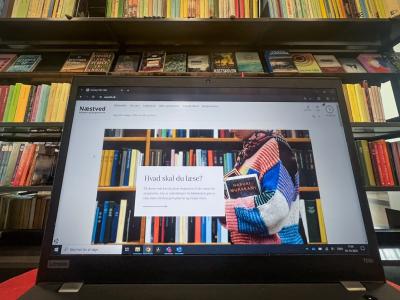 Bibliotekets nye hjemmeside