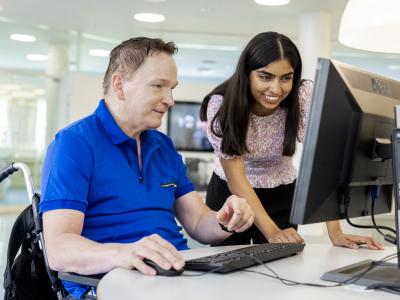 Digital vejledning. Fotokreditering Nikolai Linares for Centralbiblioteket.