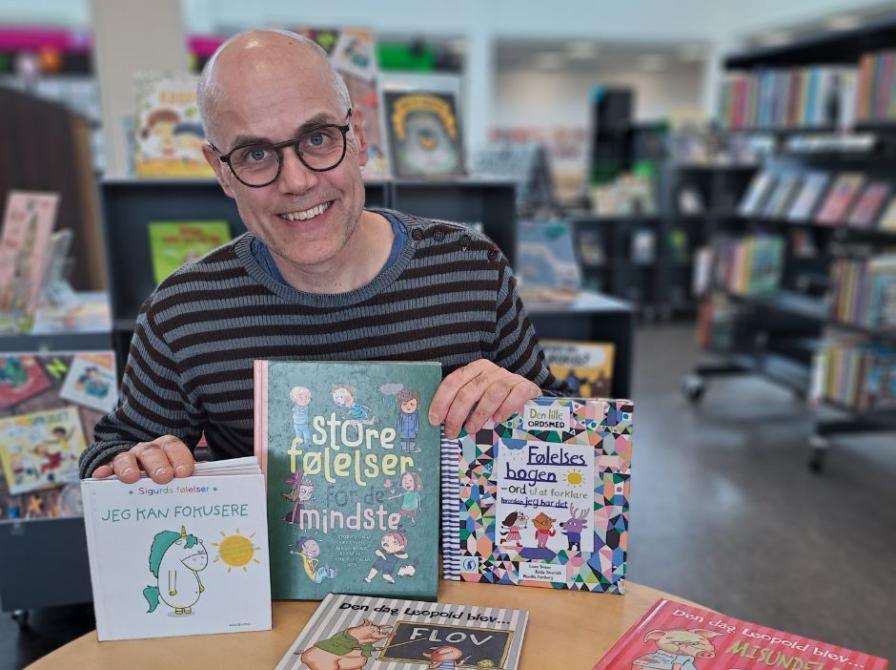 Bøger om store følelser til de yngste.