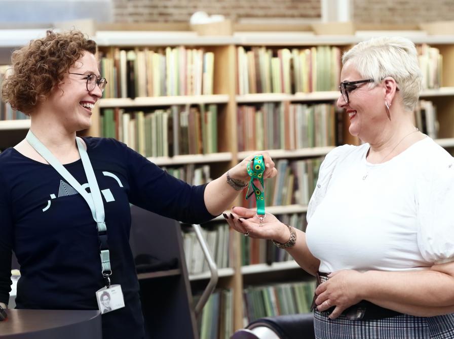 Solsikkeprogrammet. Fotokreditering: Aalborg Bibliotekerne for Centralbiblioteket.