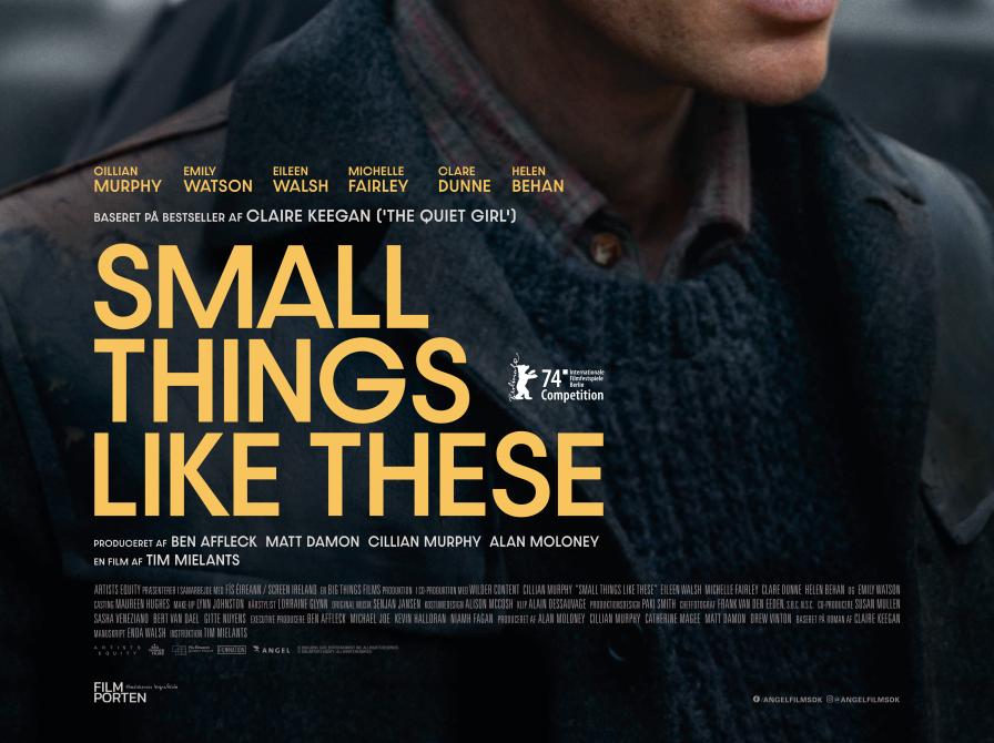 Filmplakat Small Things like These. Fotokreditering: Angel Films