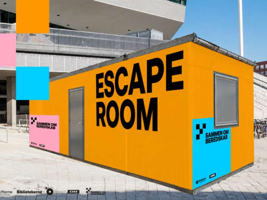 Escape room. Fotokreditering: Danmarks Radio.